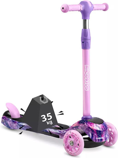 Ricokids Kids Scooter Piko 3-Wheel Violet - Pink