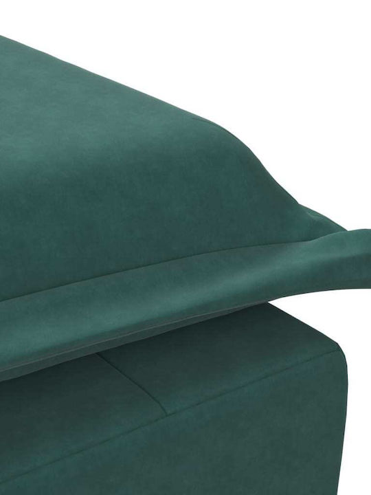 Recliner Catifea Verde L136.5xW56xH75buc