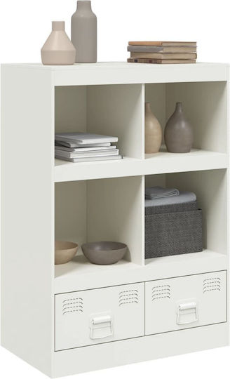 Bibliothek Weiß 67x39x95cm