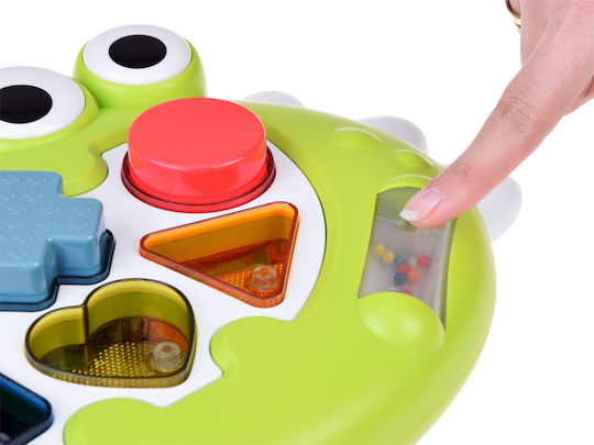 Jokomisiada Formensortierspiel Dinosaur mit Musik, Licht und Geräuschen für 12++ Monate