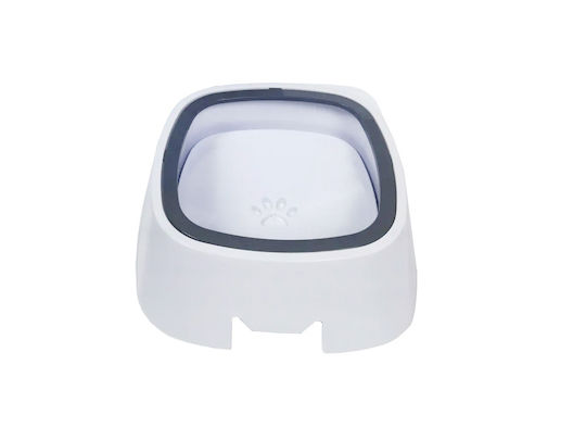 Bol Mâncare pentru Câine & Pisică 1.5lt în Culoare Alb