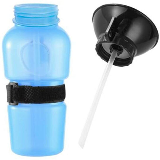 Sticlă Apă pentru Câine & Pisică 500ml în Culoare Albastru