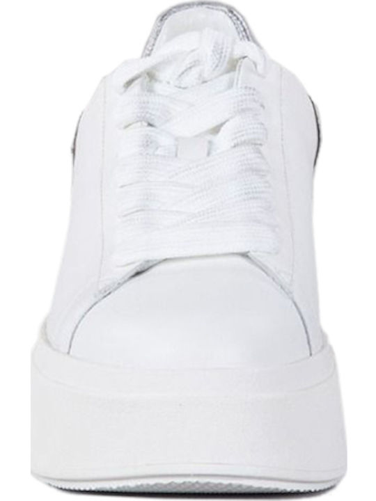 Moby Women's Sneakers White Silver