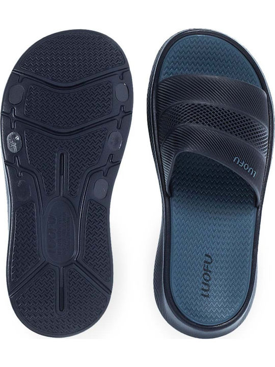 Ανδρικά Slides Ανατομικά Μπλε