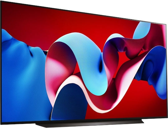 LG Smart Τηλεόραση 83" 4K UHD OLED evo AI C4 HDR (2024) OLED83C46LA