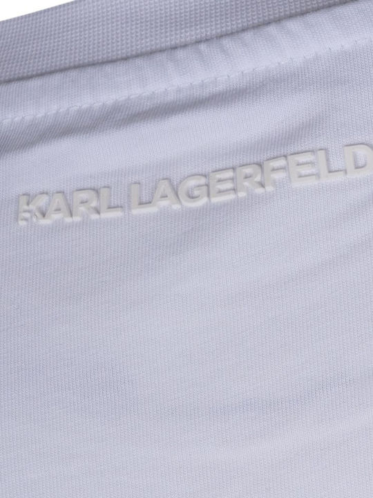 Karl Lagerfeld Herren T-Shirt Kurzarm White