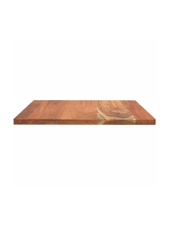 vidaXL Quadratisch Tischoberfläche aus Massivholz Acacia 50x50x3.8cm 370979 1Stück