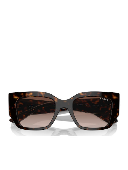 Vogue Feminini Ochelari de soare cu Maro Tortoise Cadru și Maro Degrade Lentilă VO5583S W65613
