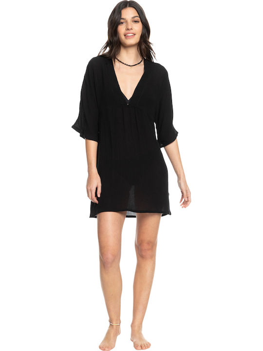 Seaside Sky Summer Mini Dress Grey