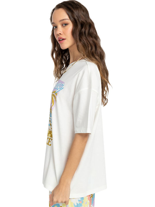 Wake Up And Stoke Damen Bluse Weiß