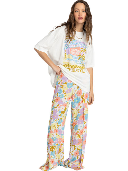 Wake Up And Stoke Damen Bluse Weiß