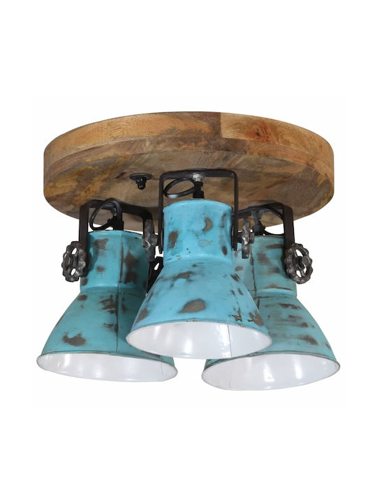 vidaXL Light fixture Ceiling Mount Light 35cm Bronze with Socket E27