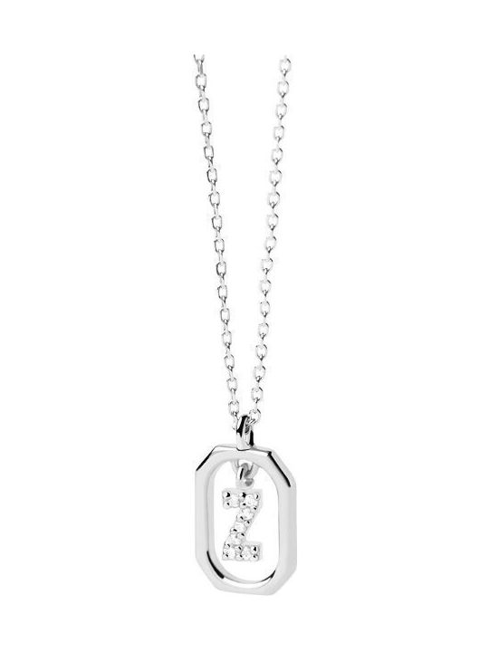 P D Paola Necklace from Silver with Zircon