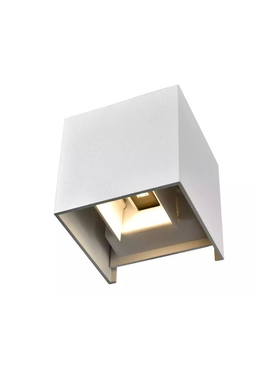 Modern Leuchte Wand mit Integrierter LED und Neutralweißes Licht