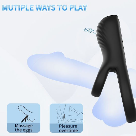 Armony Dublu Vibrator Negru