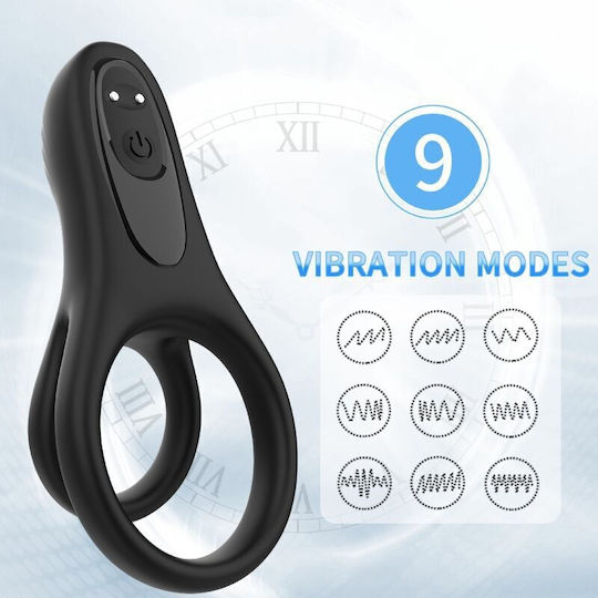 Armony Dublu Vibrator Negru
