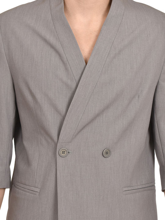 Men's Suit Jacket Grey