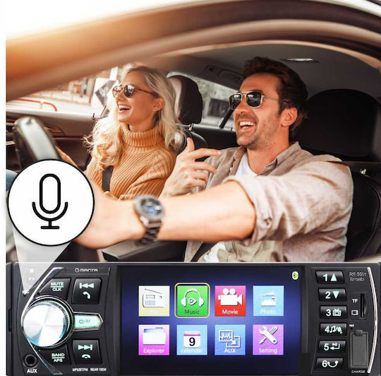 Manta Автомобилна Аудио Система (Блутут/USB/AUX/WiFi/GPS) с Тъчскрийн 4"