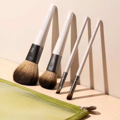 EcoTools Σετ με Πινέλα Μακιγιάζ από Συνθετική Τρίχα On The Go Style 5τμχ