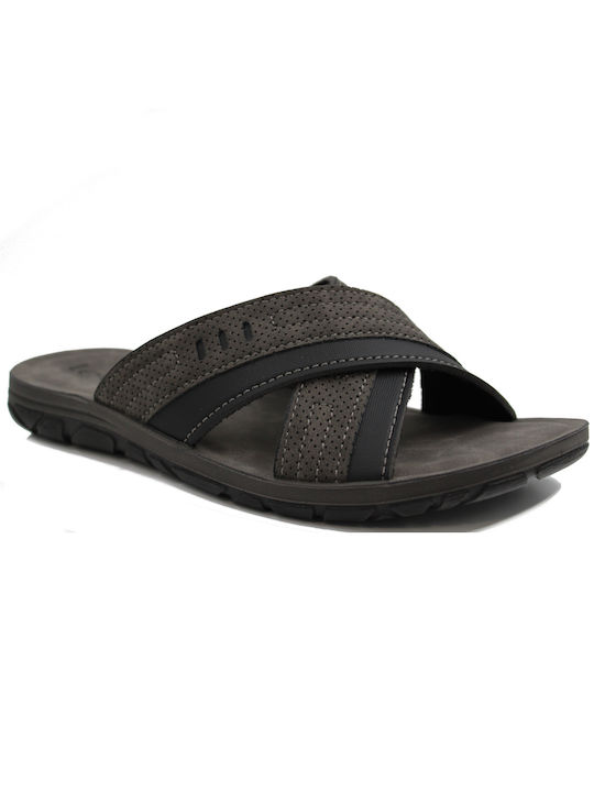 Level Anatomic Herrensandalen in Gray Farbe