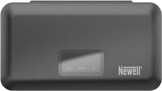Newell Διπλός Φορτιστής Μπαταρίας Συμβατός με Canon