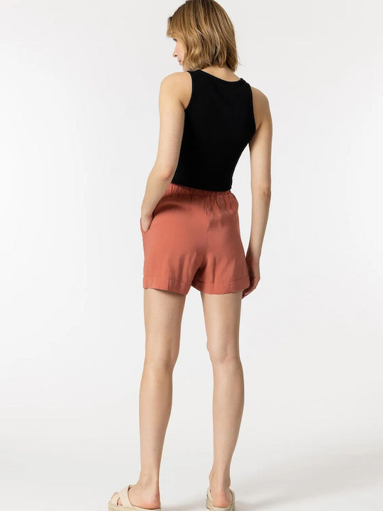 Tiffosi Women's High-waisted Shorts Red