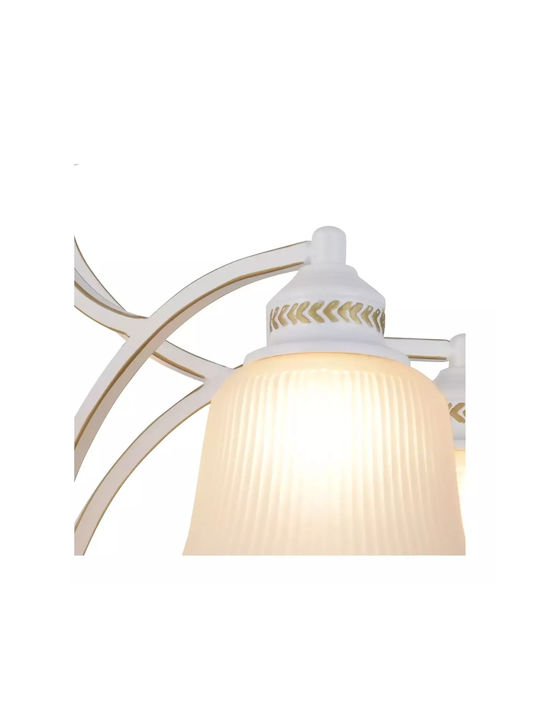 Ceiling Mount Light White with Socket E27