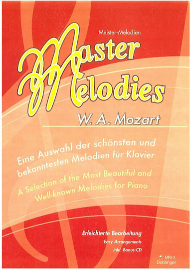 Doblinger Mozart Sheet Music for Piano + CD