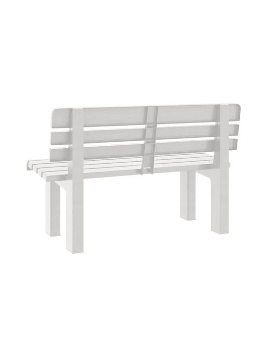 Bank Außenbereich aus Polypropylen 110x52x71cm