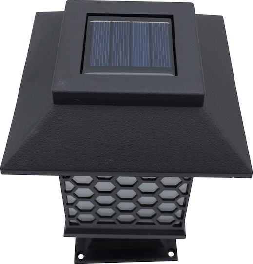 Uncle George Spiked Solar Light Traffic light Warm White with Photocell