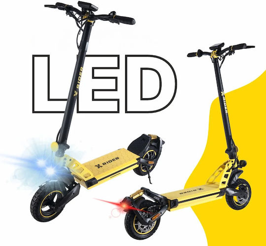 Manta XRIDER BT Ηλεκτρικό Πατίνι και 85km Αυτονομία σε Κίτρινο Χρώμα