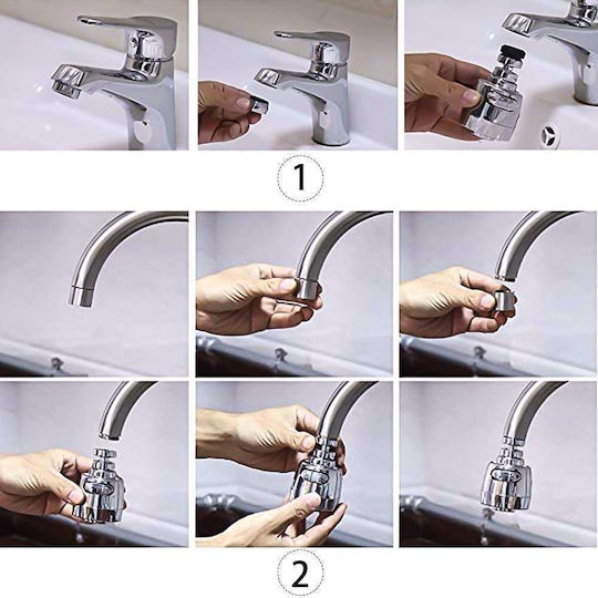 Flexible Splash Filter Faucet with Filter
