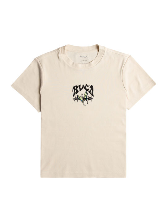 Damen T-Shirt Beige