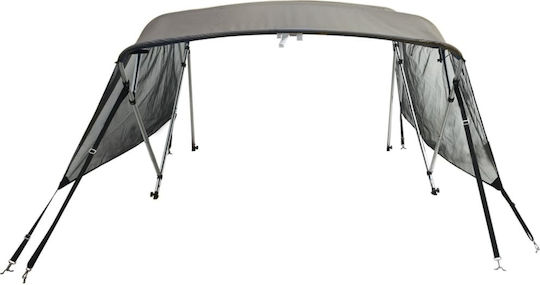 vidaXL L243xB170cm Gray Farbe