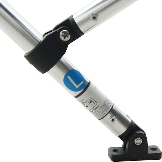 vidaXL L243xB200cm Gray Farbe