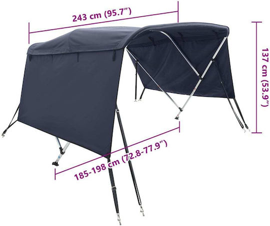 vidaXL Blau Farbe