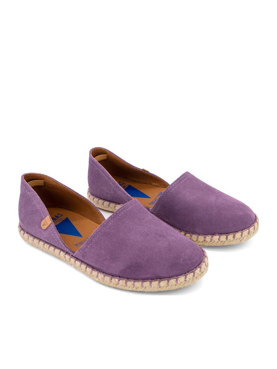 Carmen Espadrile dama în culoarea Violet