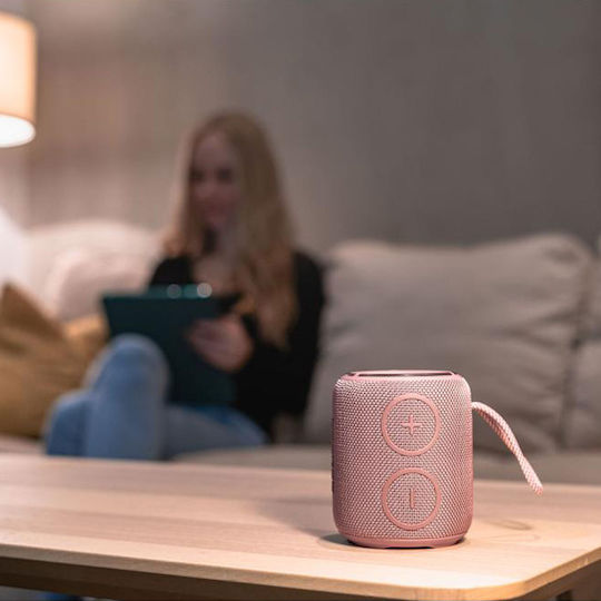 Sencor Sirius 2 Mini Impermeabil Boxă Bluetooth 16W cu Durată de Baterie până la 7 ore Roz