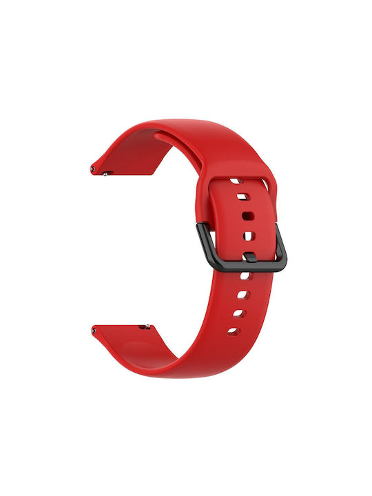 Brățară de ceas din silicon moale într-o singură culoare, Amazfit Gts4 Mini, mărime mare, roșu Brățară de ceas din silicon moale într-o singură culoare, Amazfit Gts4 Mini, mărime mare, roșu