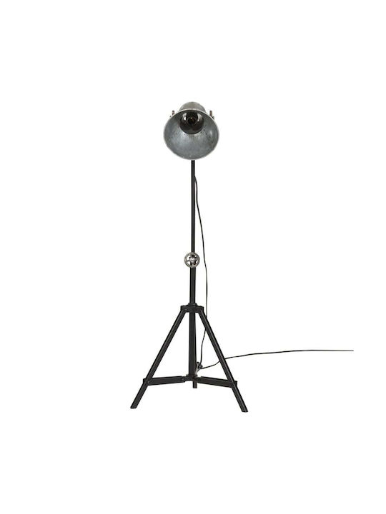vidaXL Vintage Floor Lamp H55xW15cm. with Socket for Bulb E27 Silver