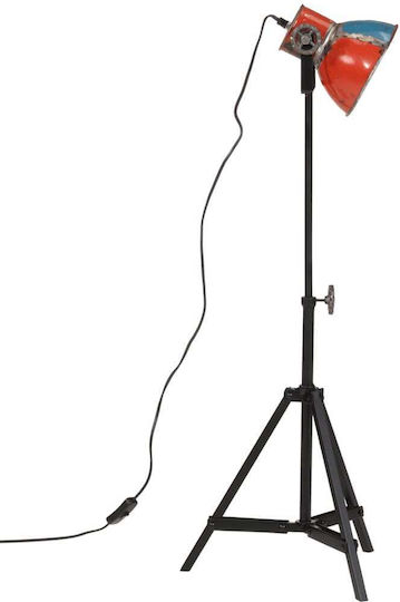 vidaXL Floor Lamp H65xW35cm. with Socket for Bulb E27 Multicolour