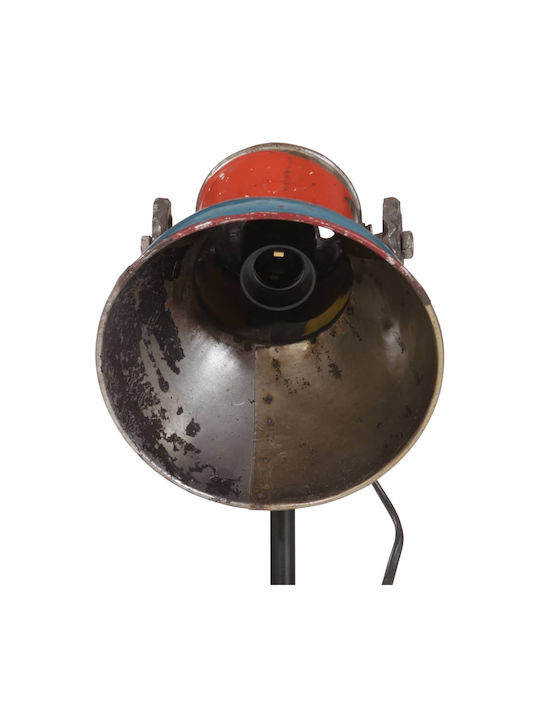 vidaXL Floor Lamp H65xW35cm. with Socket for Bulb E27 Multicolour