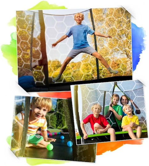 Go Clever Trampolină Gimnastică Diametru 252cm cu Net