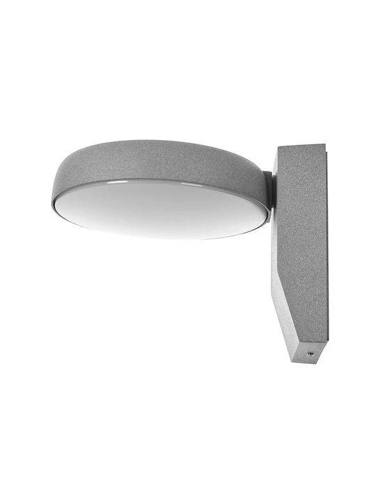 Wall-Mounted Outdoor Light LED 12W with Natural White Light