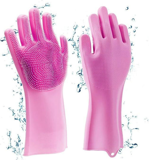 Ofenhandschuh Silikon in Rosa Farbe 1Stück