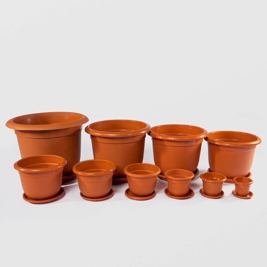 Sterk Γλάστρα Πλαστική Brown