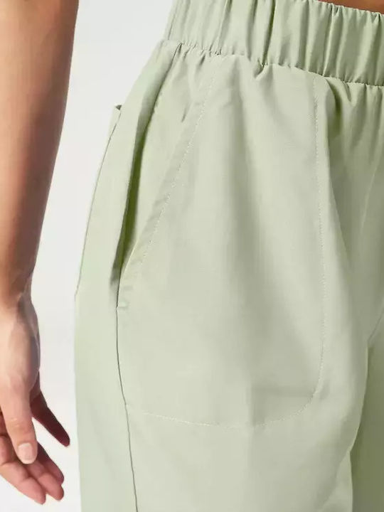 Squatwolf Pantaloni de trening pentru femei cu cauciuc Desert Sage