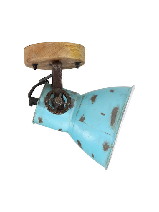 vidaXL Lamp Wall with Socket E27 Bronze 11.5x11.5x25cm