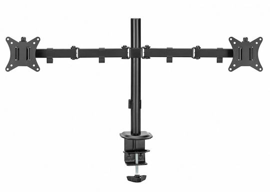 Serioux Stand Desk Mounted for 2 Monitors up to 32" with Arm (MM66-C024)