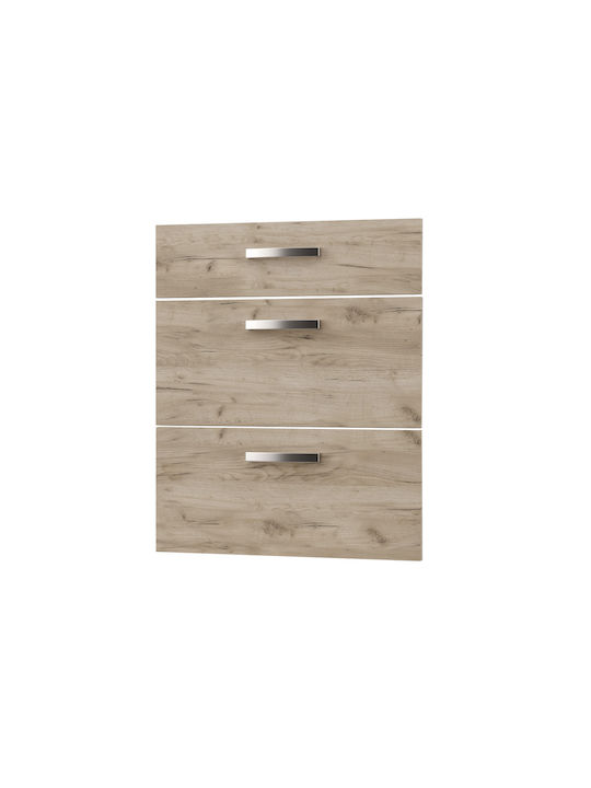 Alphab2b Charlotte Πορτάκι Επίπλου 80x71.4x1.6cm SO-CD80DR-2